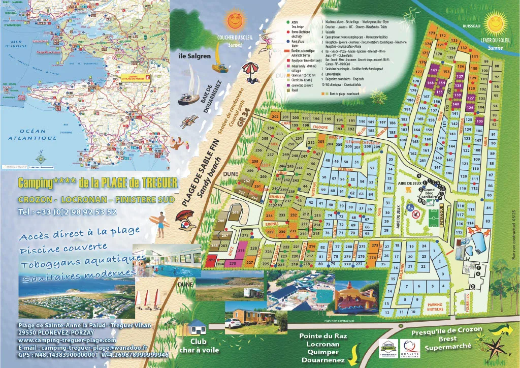 Photo de Camping de la Plage de Treguer