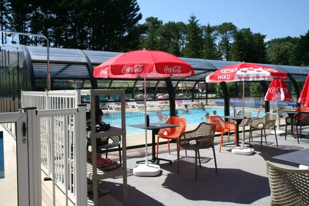 Piscine chauffée Camping Crozon