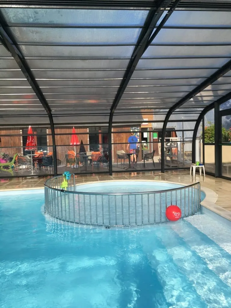 Piscine chauffée Camping Crozon