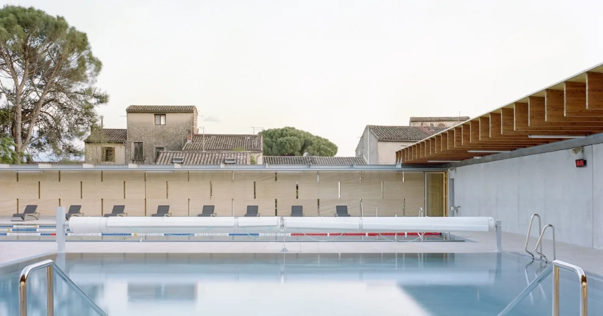 Centre aquatique - vue bassin 1