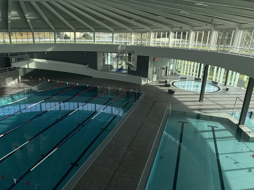 Vue générale centre aquatique