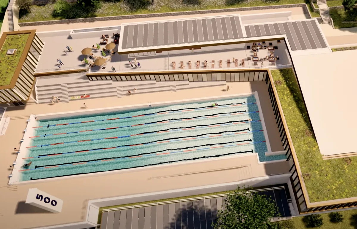 Photo de Piscine altitude 500