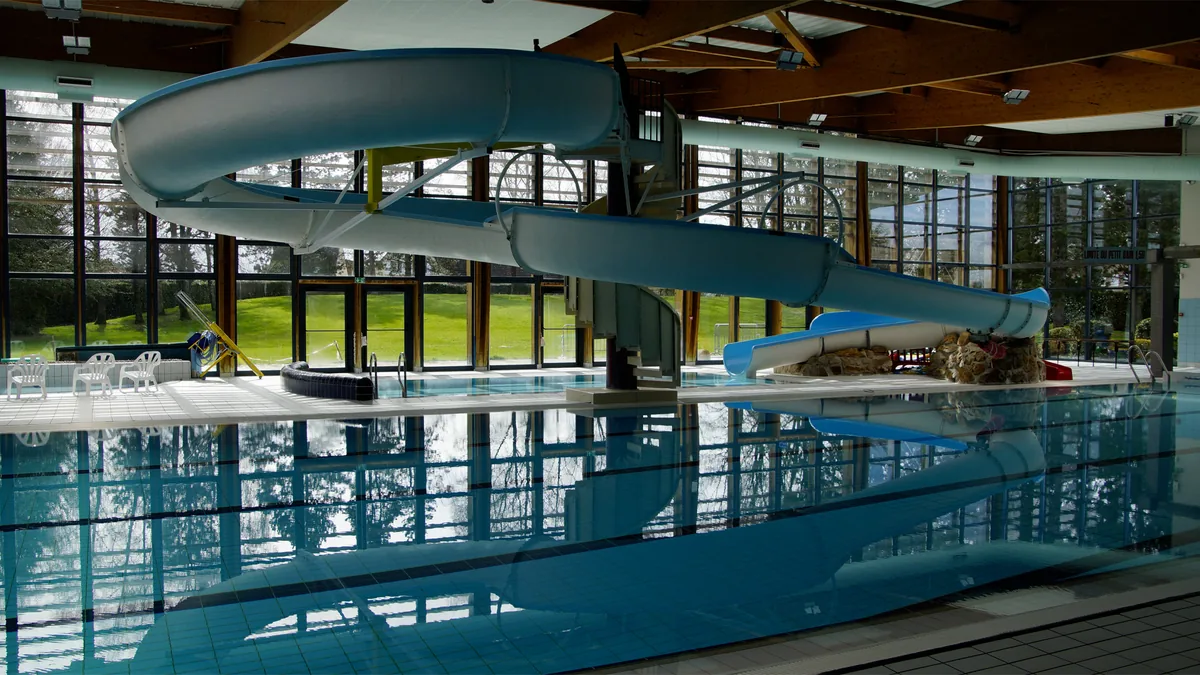Vue d'ensemble de la piscine Atlantis