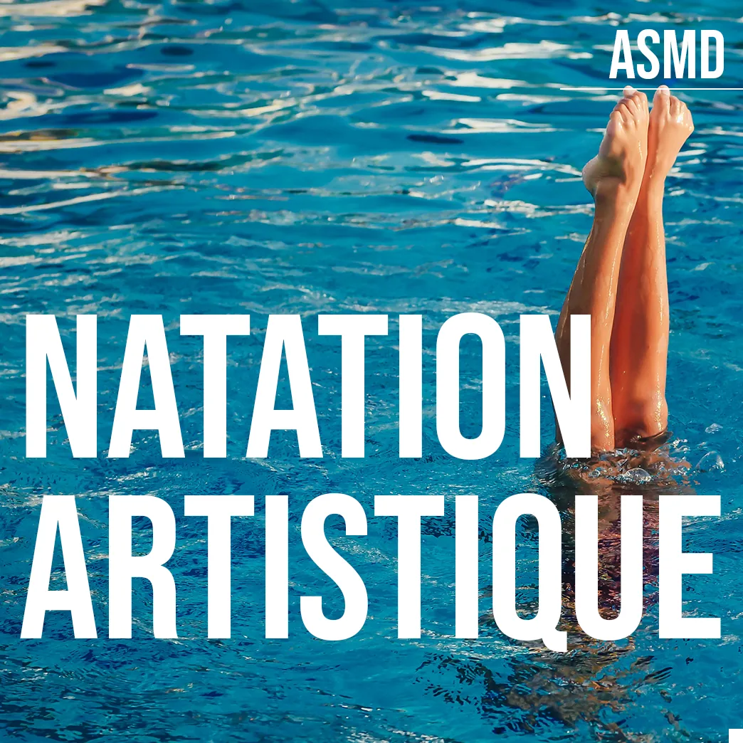 Bouton cliquable permettant d'accéder à la page asmd natation artistique