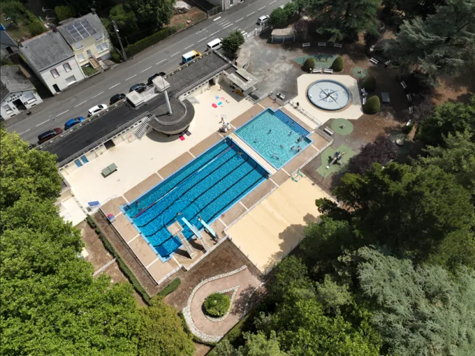 Piscine de plein air Alexandre Braud - Vallons-de-l'Erdre (Saint-Mars-La-Jaille)